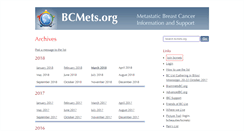 Desktop Screenshot of bcmets.org