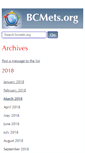 Mobile Screenshot of bcmets.org